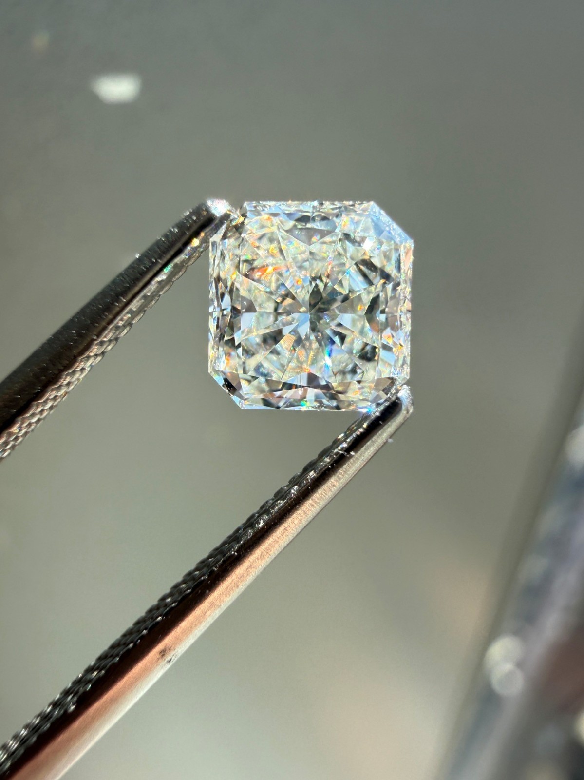 Loose Natural Untreated Earth Mined Radiant Diamond 1.01ct H SI1 GIA Certified