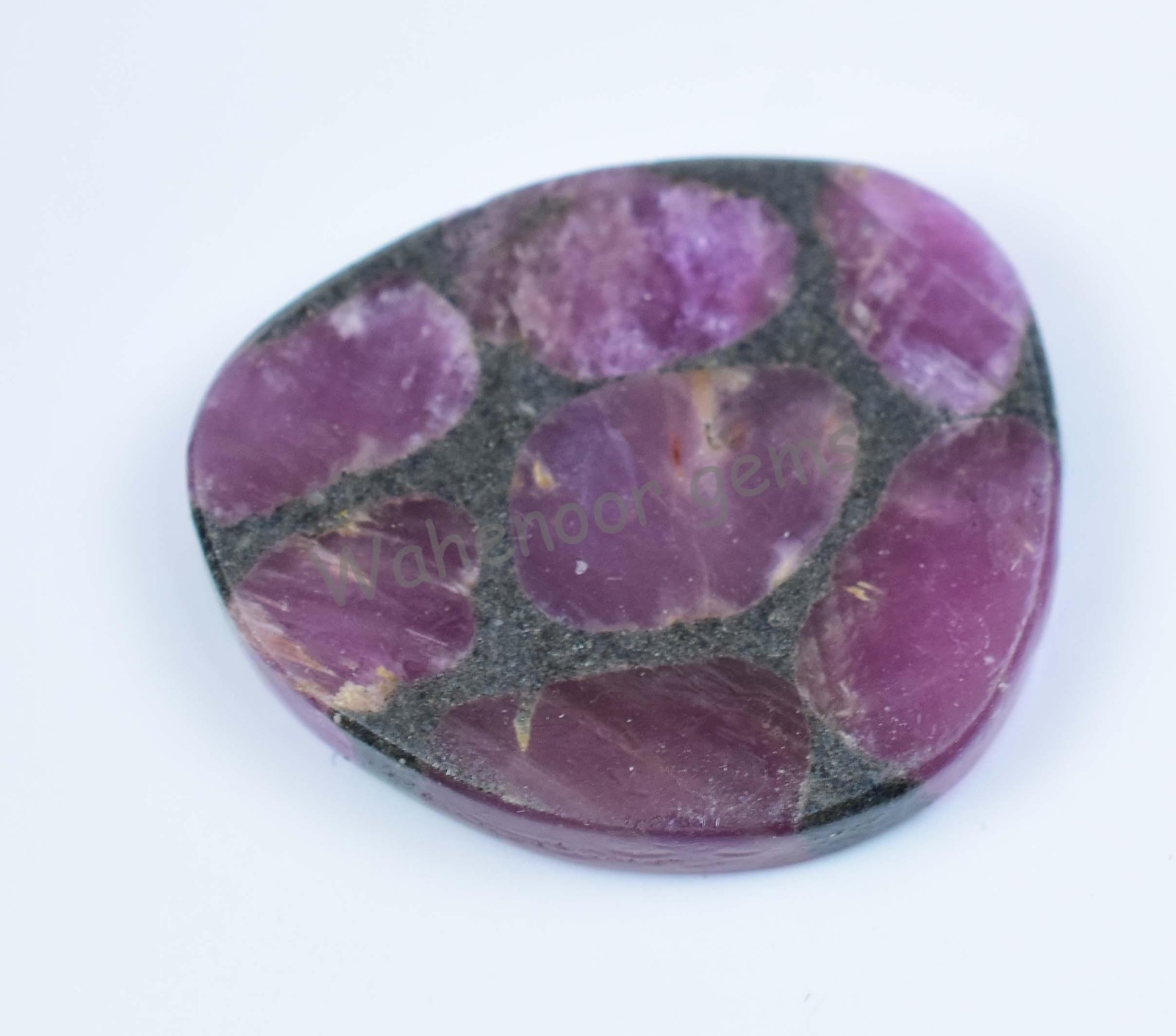 Extremely Rare 26.75 Ct Natural Trapiche Ruby Earth-Mined AGL Certified Gemstone