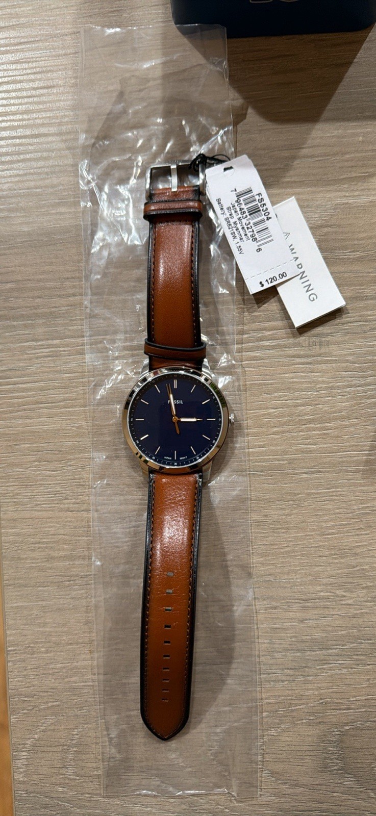 Men Lather Watch