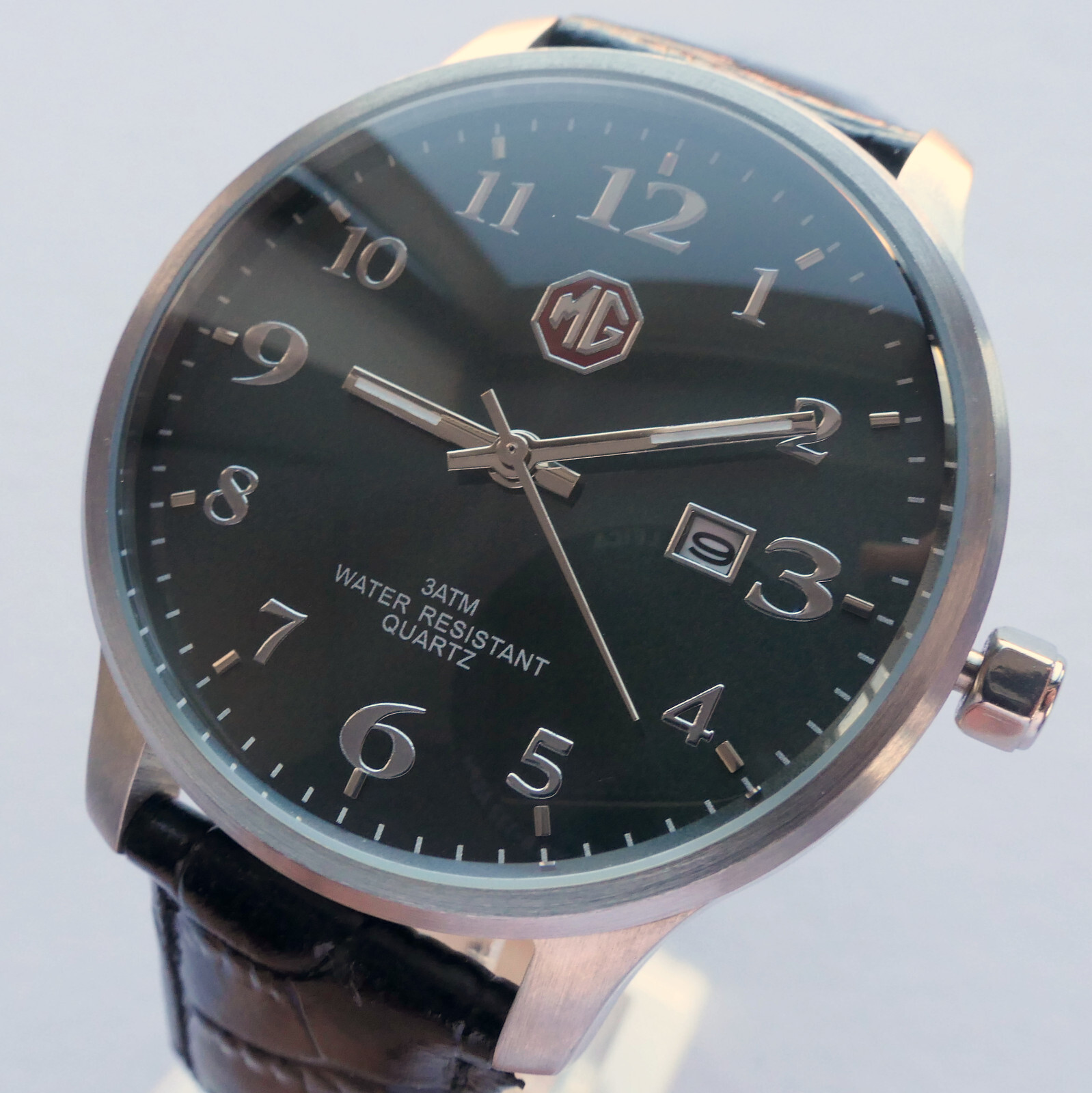 MG Morris Garages BMC MGA MGB Classic Aviator Driver Sport Car Accessory Watch