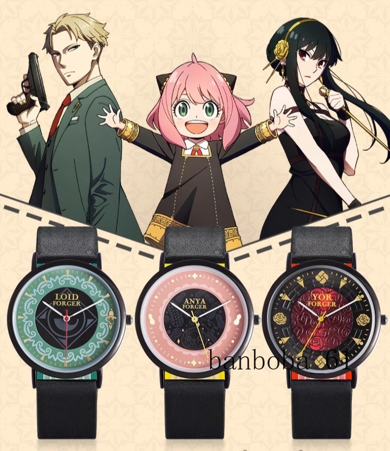 Spy x Family Yor Forger Anime Quartz Watch Cosplay Collectible Fashion Gifts