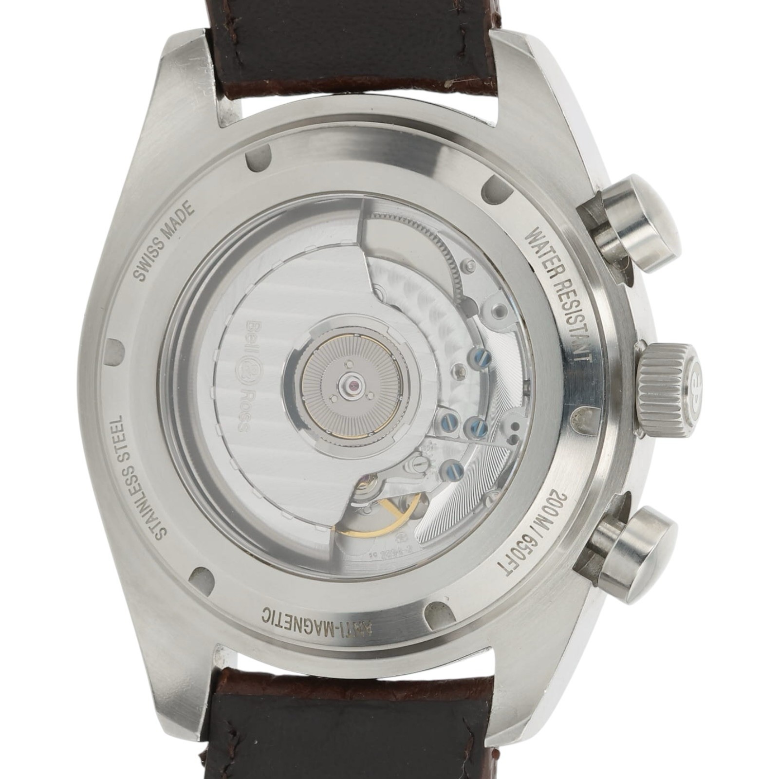 Bell & Ross Chrono Stainless Steel Beige Dial 42mm Automatic Men’s Watch 126XL