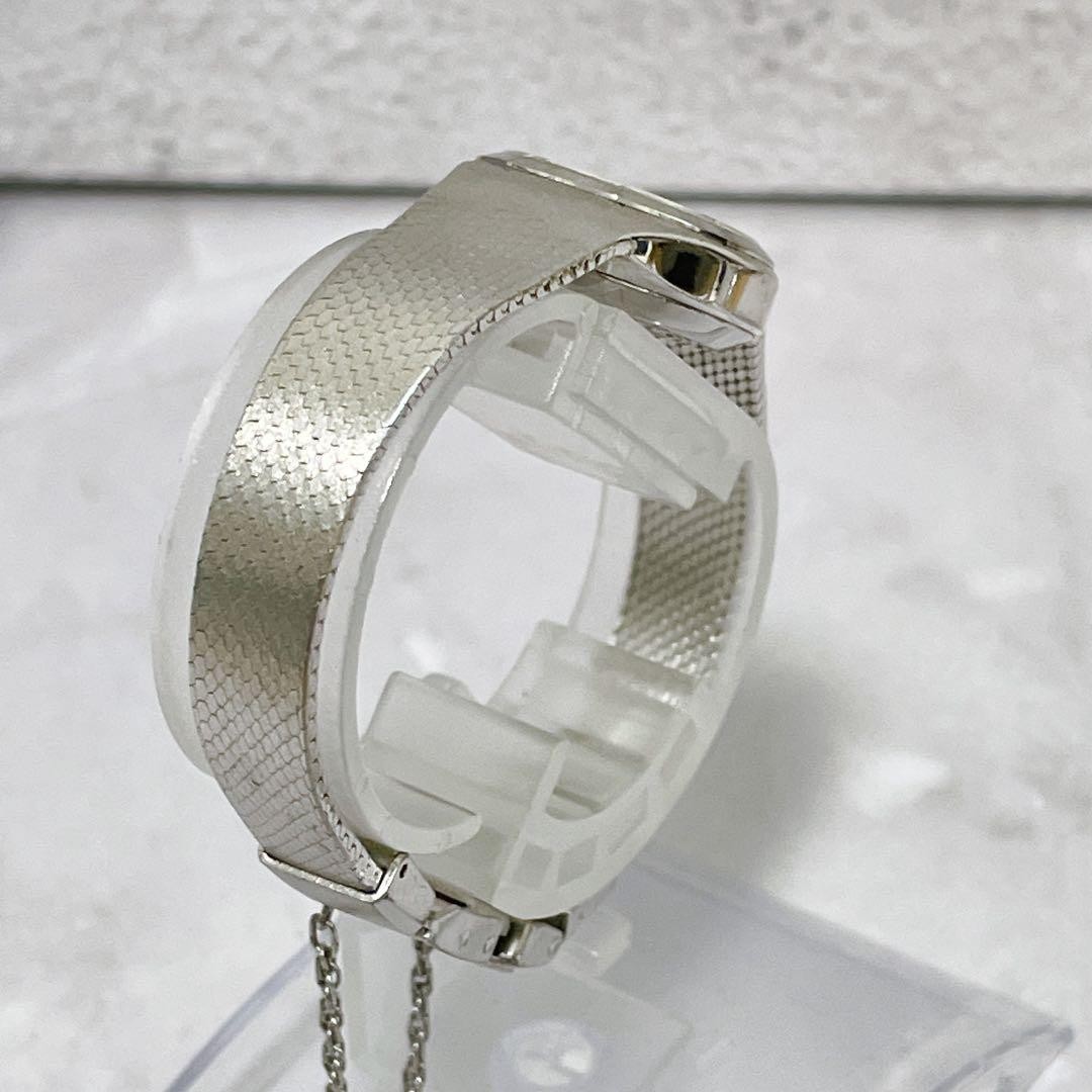 SEIKO Wristwatch Bracelet Silver Battery Replaced wrist 15cm/5.9in