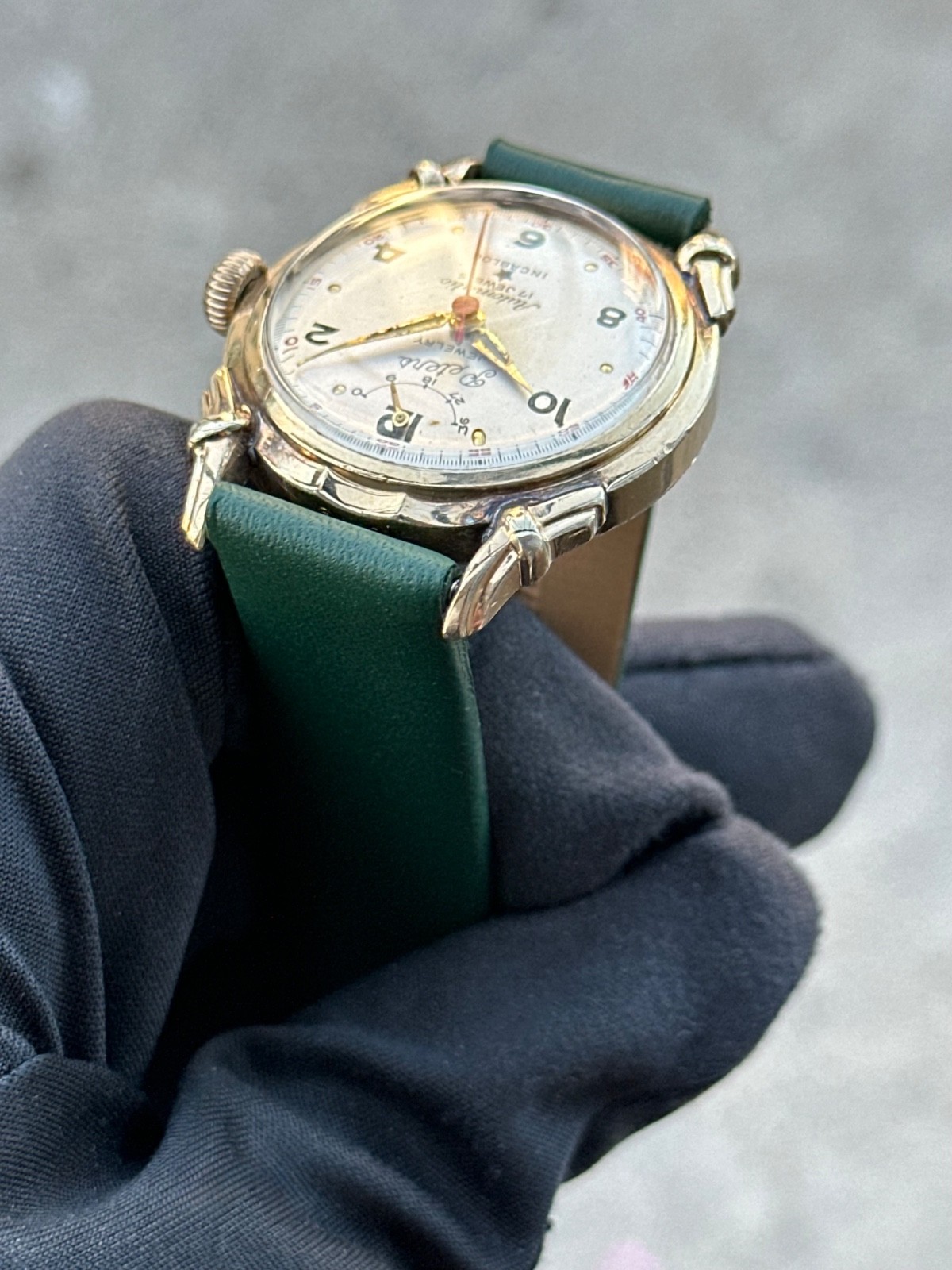 Vintage Peters Jewelry Power Reserve Indicator AS Automatic Caliber 1382N 32mm