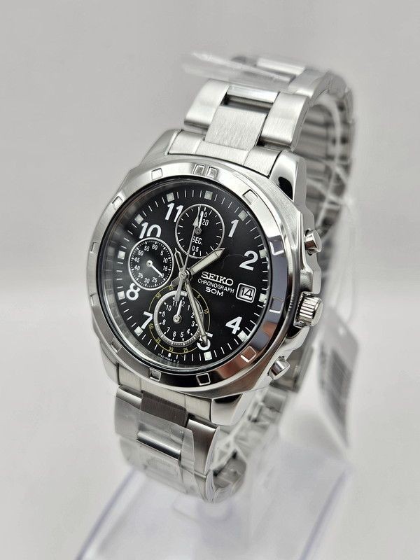 Watch SEIKO Quartz 1 20 Second Chronograph 50M Men’s SND195P1