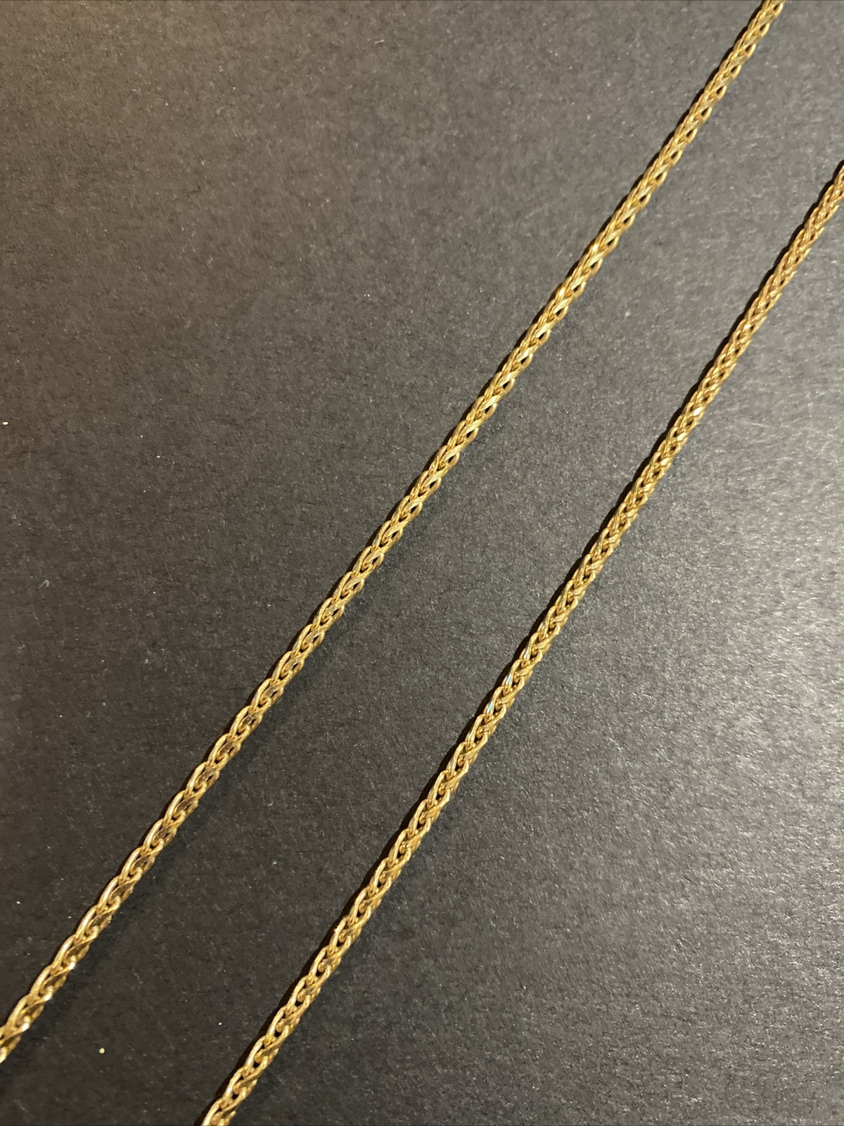 Signed MIDAS 14K Solid Yellow Gold Chain Necklace