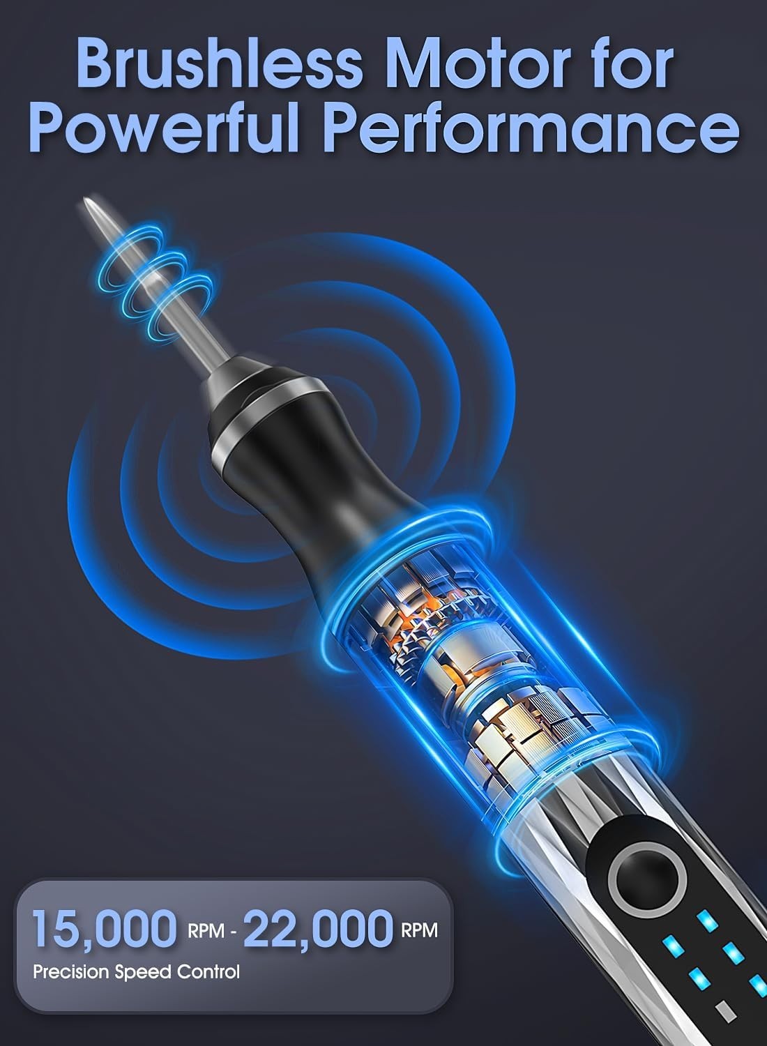 Upgraded Electric Engraving Pen with 37 Bits & 3-Speed Adjust,USB Rechargeable,R