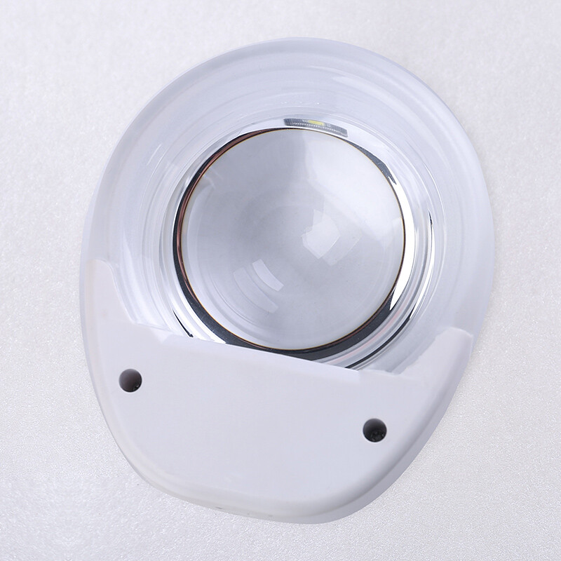 USB Rechargeable LED Paperweight Magnifier High Power Acrylic Optical Lens Loupe