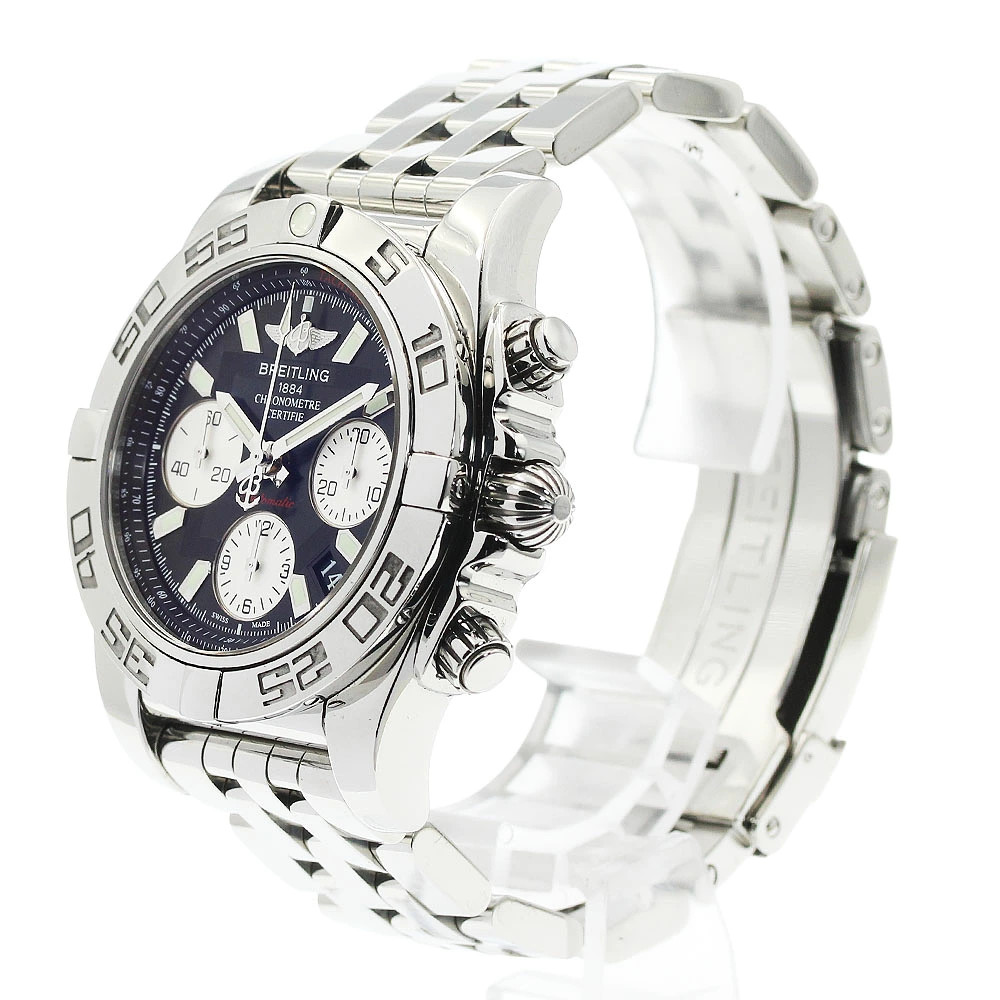 Breitling Chronomat 41 AB0140 Automatic 41mm Black Chronograph Men’s Watch