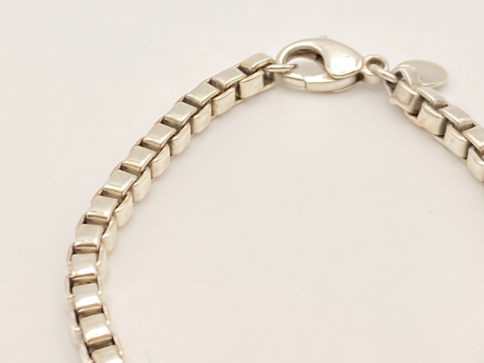 Tiffany & Co. Venetian Link Chain Bracelet 925 Silver 6 3/4″ 15.5g