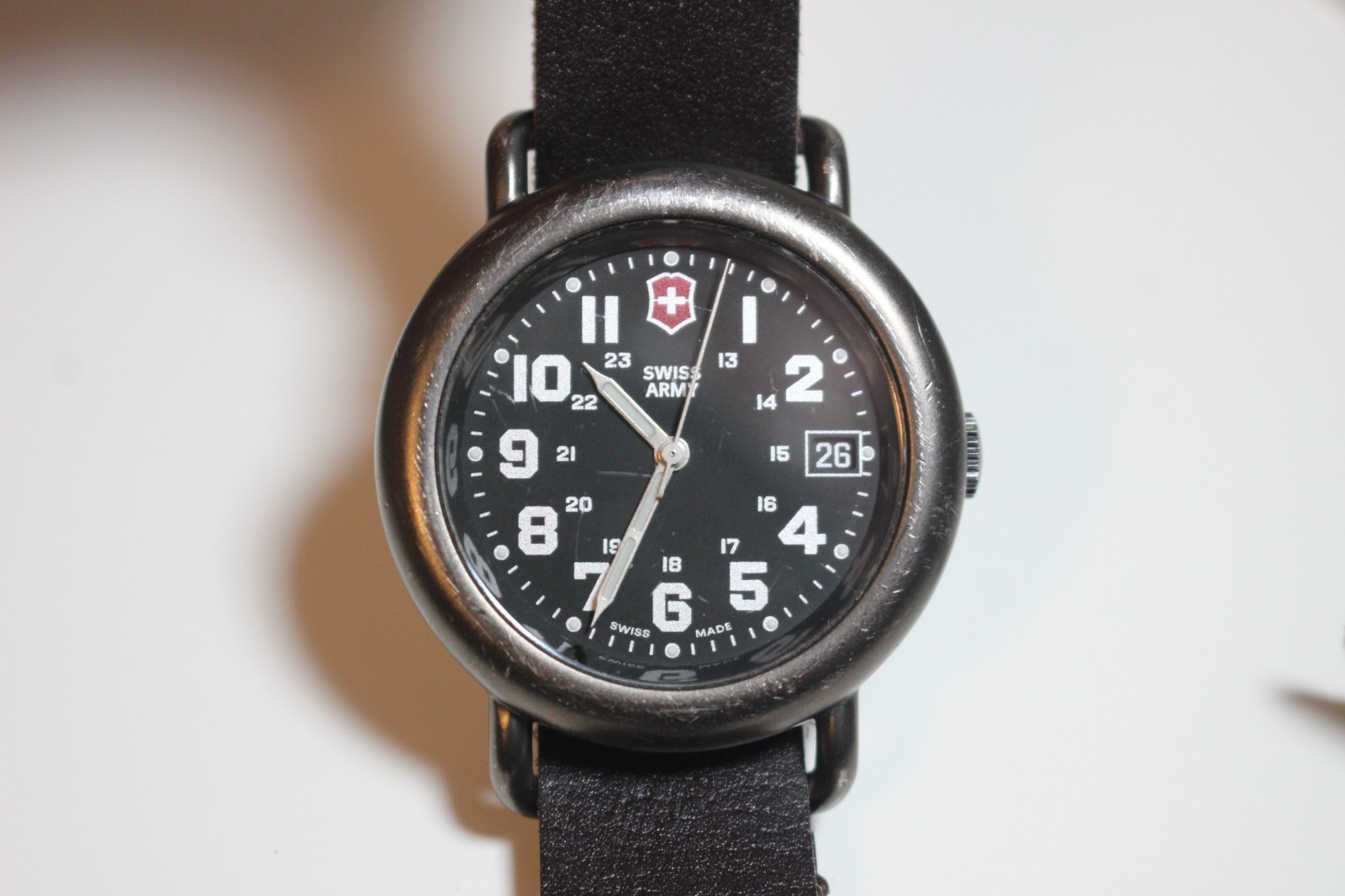 Victorinox Swiss Army Cavalry Field Watch Fresh Battery – GUC READ DESC