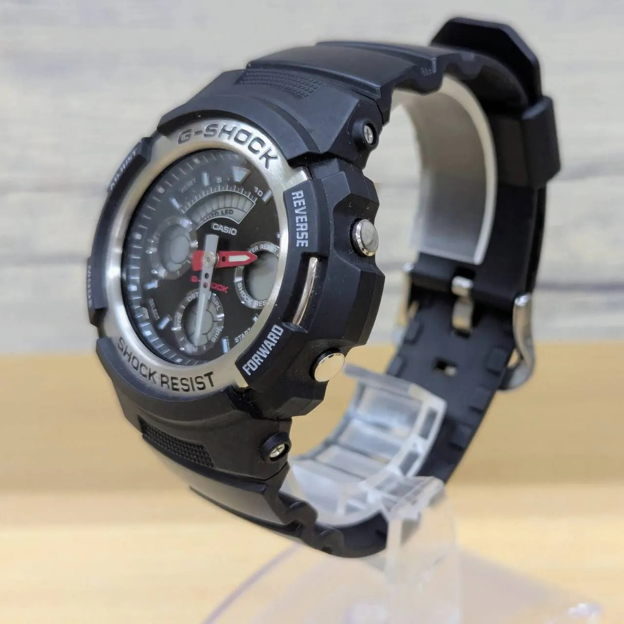 [Wataru] CASIO G-SHOCK Analog Digital Metal Bezel AW-590 [8615MO] F09