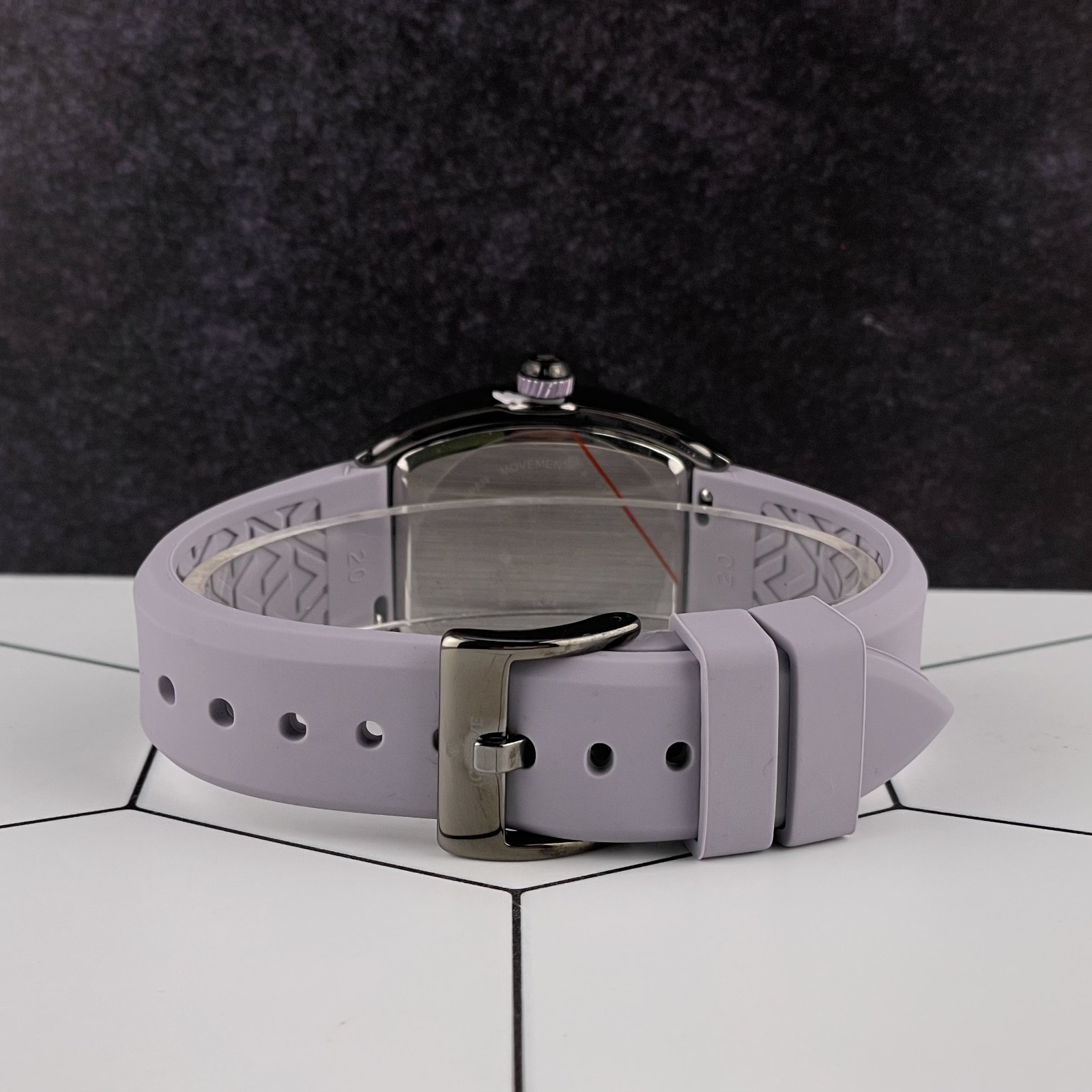 Flash Sale! IceTime 33mm Lavender Dial Steel Ladies Watch 0.10ct Diamonds IT25