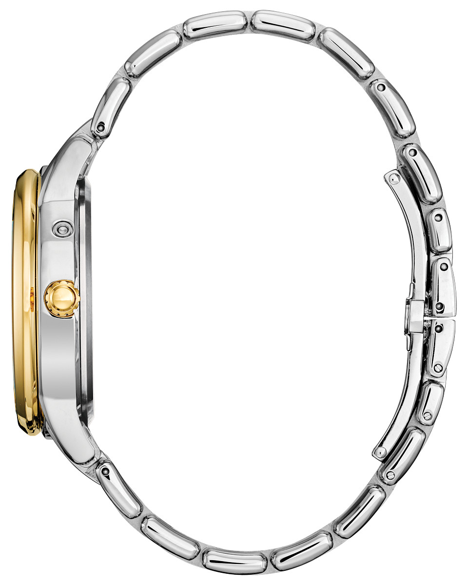 NEW CITIZEN ECO DRIVE WOMEN’S MOON PHASE CALENDRIER DIAMOND WATCH FD0004-51D