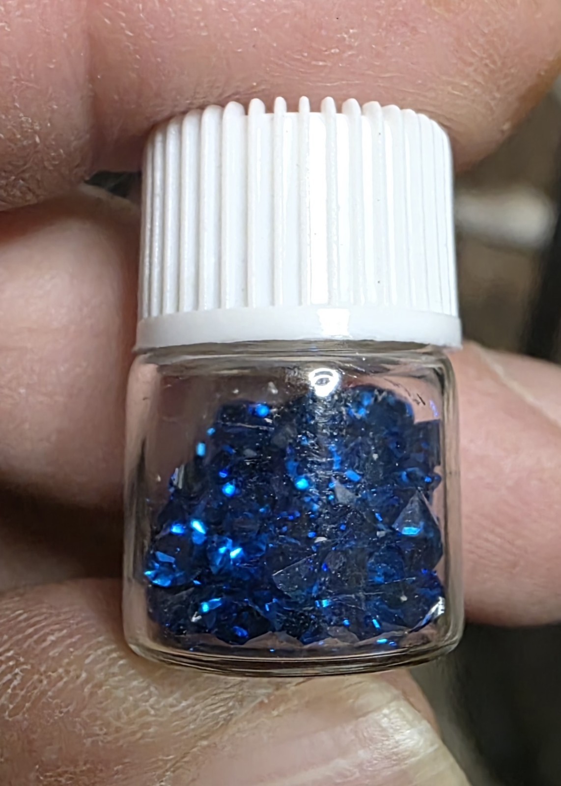 100 PCS SWAROVSKI CAPRI BLUE UNFOILED 24PP ART. 1100 R1