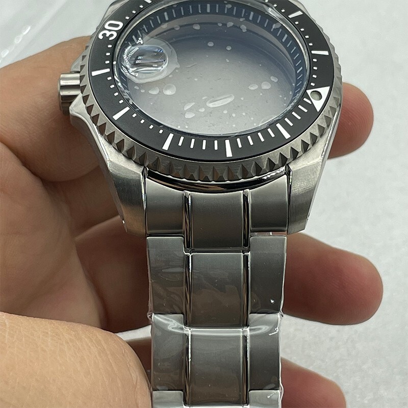 NH35 case 43.5MM Titanium case fit NH35/NH36 movement Titanium watch cases