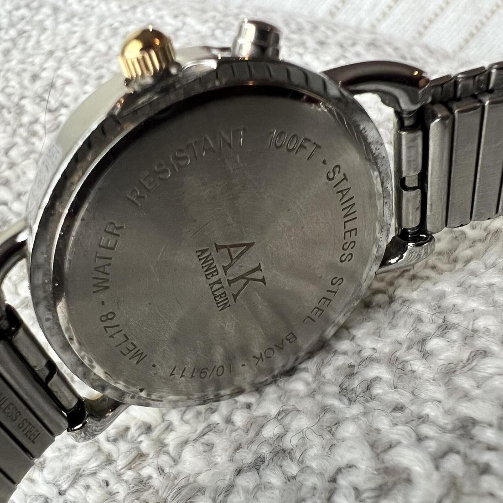 Vintage Anne Klein “Instalite” Easy Reader Watch