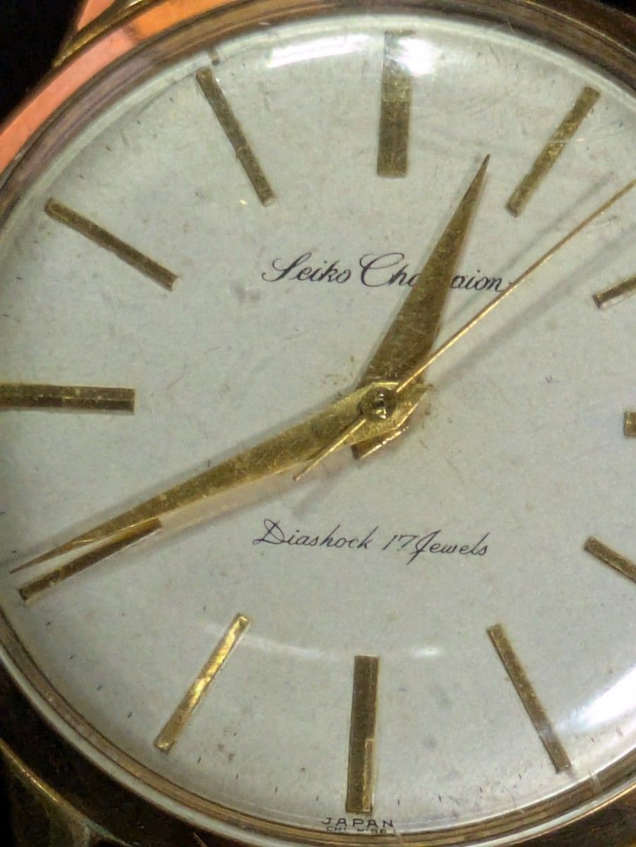 Seiko Champion Diashock 17 Jewels 20 Microns EGP Antique