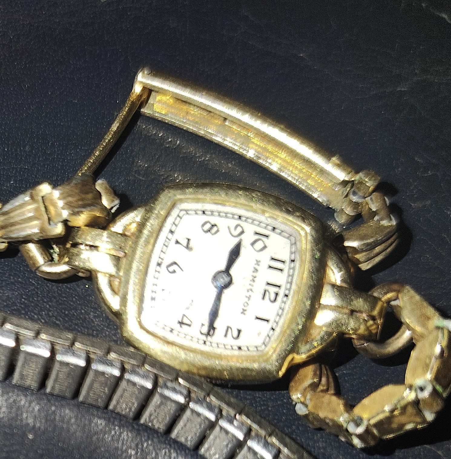 Vintage Watch Lot 2 BULOVA And 1 HAMILTON 1 Galaxie Need Repair
