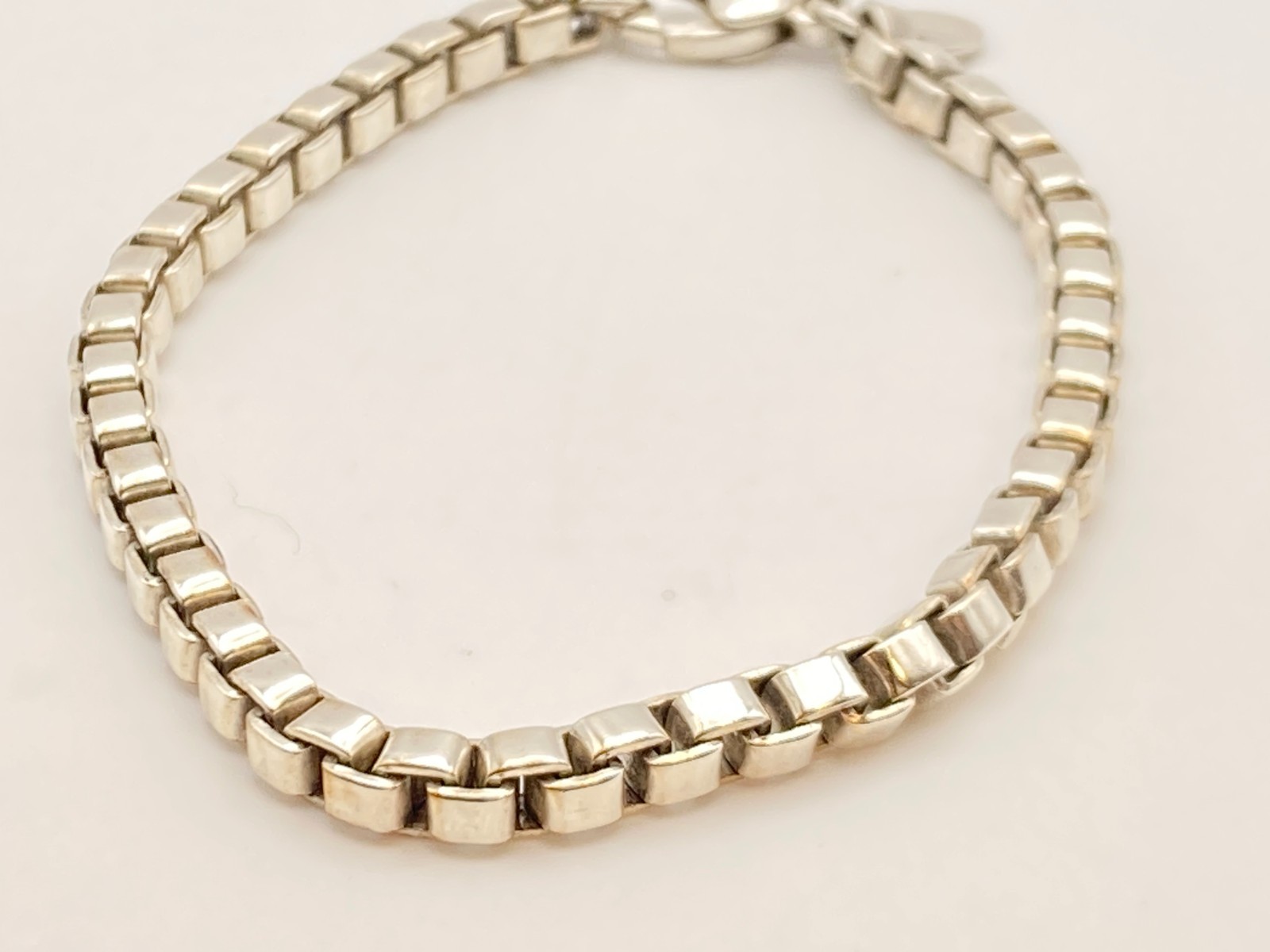 Tiffany & Co. Venetian Link Chain Bracelet 925 Silver 6 3/4″ 15.5g