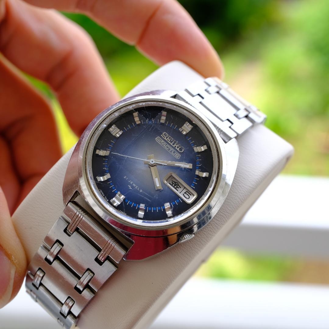 Working SEIKO 5 ACTUS Automatic Watch 21 Stone