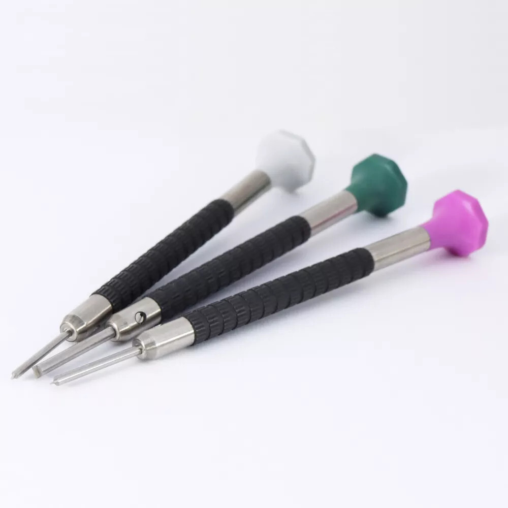 Horofix T-Blade Screwdriver with Spare Blades for Rolex Bracelet Link Screws