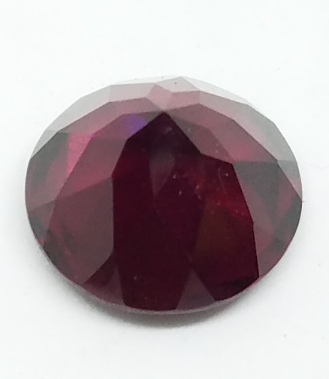 11.09 CARAT NATURAL RHODOLITE GARNET 13.11 MM ROUND