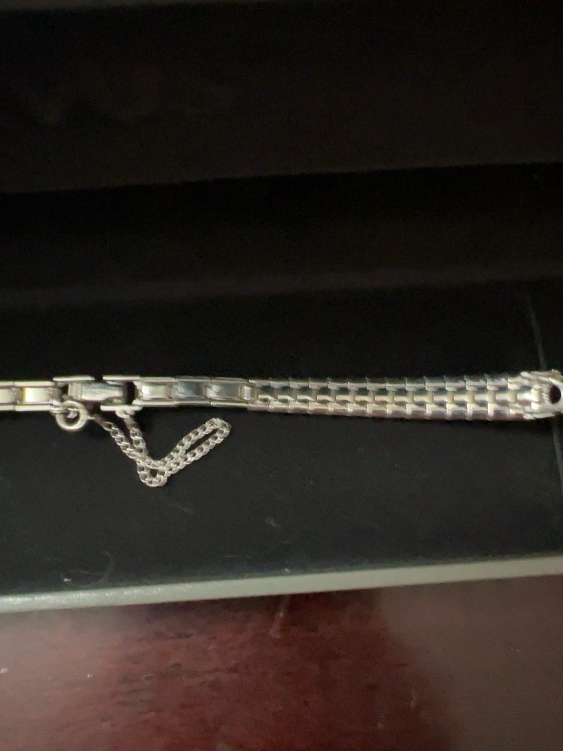 Vintage Kreisler 10K GF Women’s Watch Band Safety Chain Stainless Steel