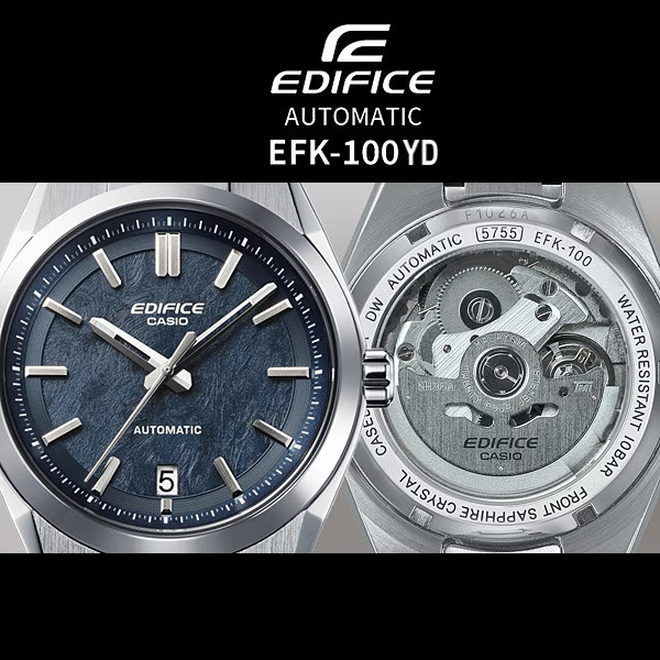 CASIO EDIFICE EFK-100YD-2AJF Automatic Mechanical Men’s Watch Japan New