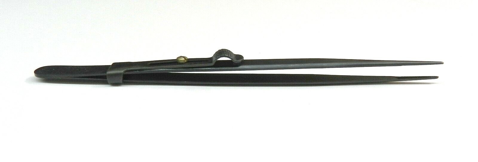 Diamond Tweezer Gem & Stone Tweezers Locking Tweezers Medium Tip with Slide Lock