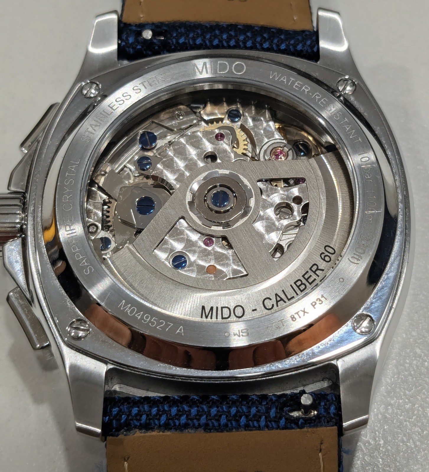 Mido Multifort TV Chronograph Mens Watch 41mm M049.527.11.041.00
