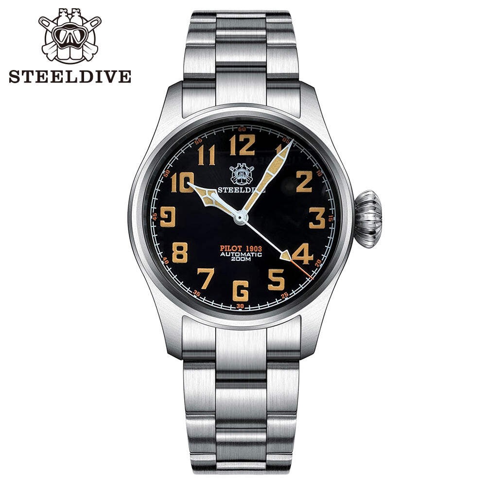 STEELDIVE SD1928V — 39MM NH35 Automatic Dive Watch