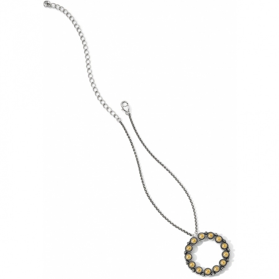NWT Brighton TWINKLE DANCE Reversible 4-in-1 Crystal Gold Silver Necklace MRP$68