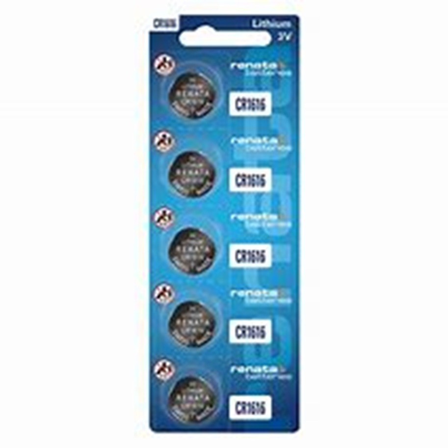 5 Renata Swiss Made CR1616 3V Lithium Battery-Free Shipping–EXP. 2031