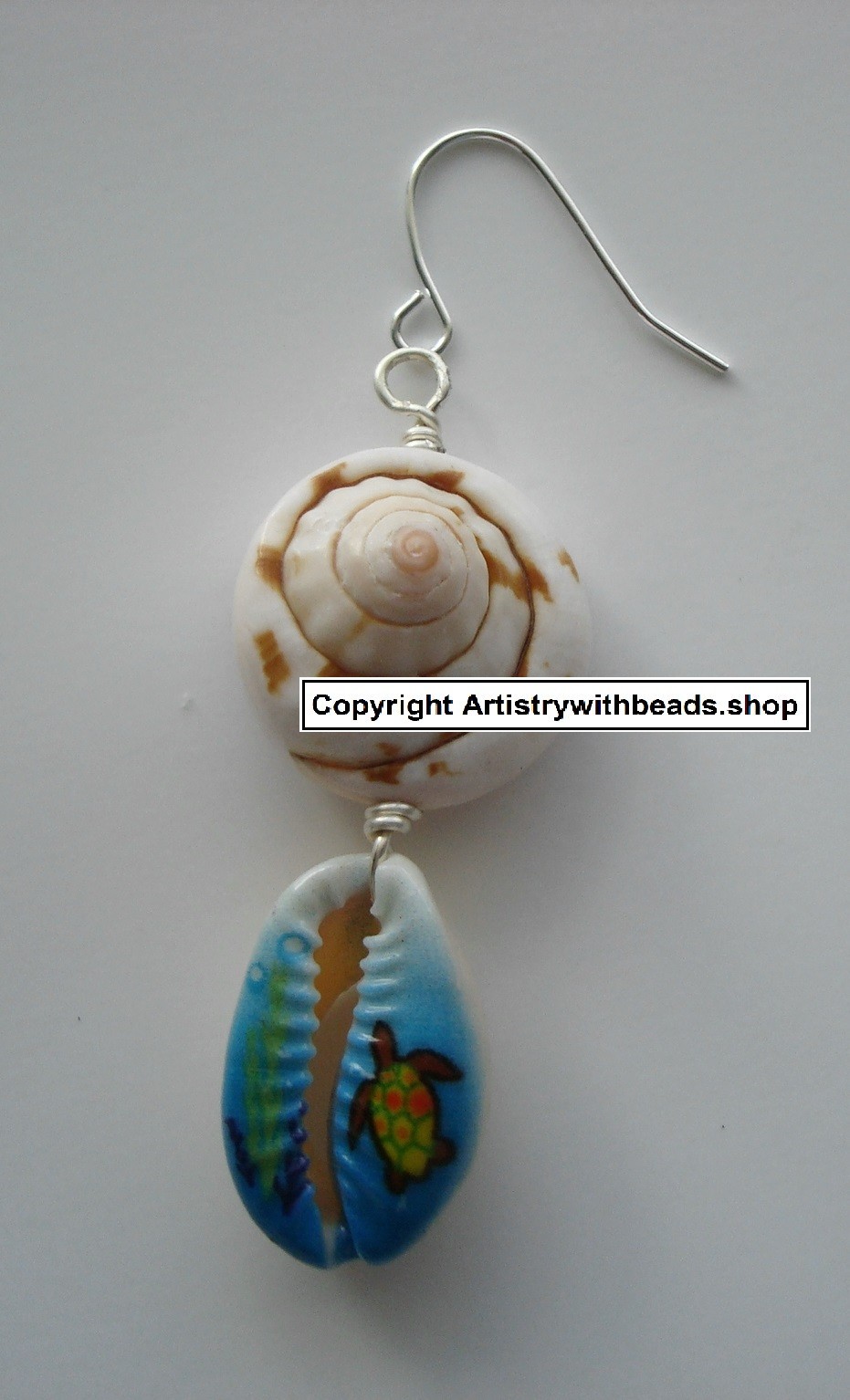 Beach sea nautical beading kit for earrings necklaces bracelets charms KIT014