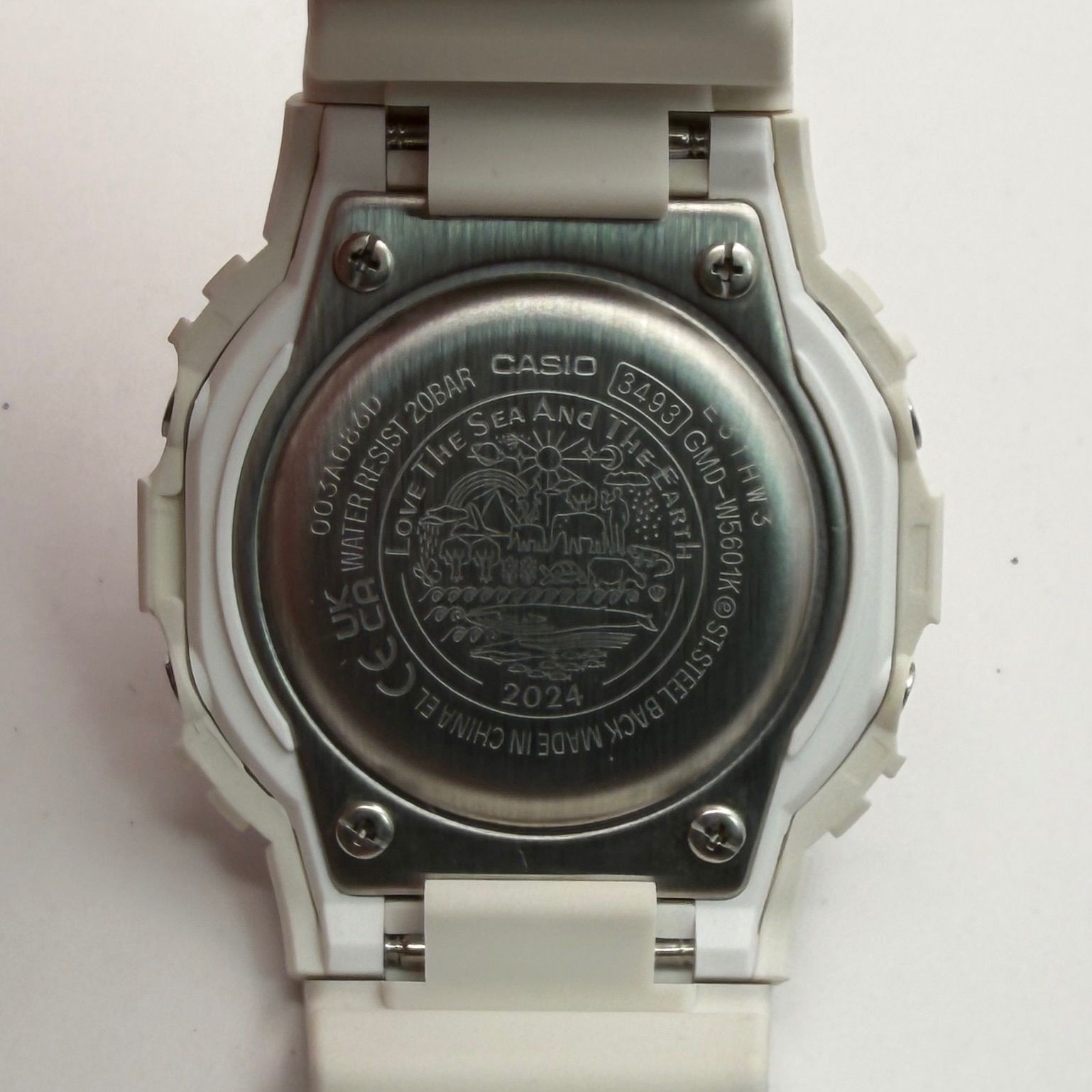 (T756) Rare Fully Functional CASIO Radio Solar G SHOCK ICERC Japan Collaboration