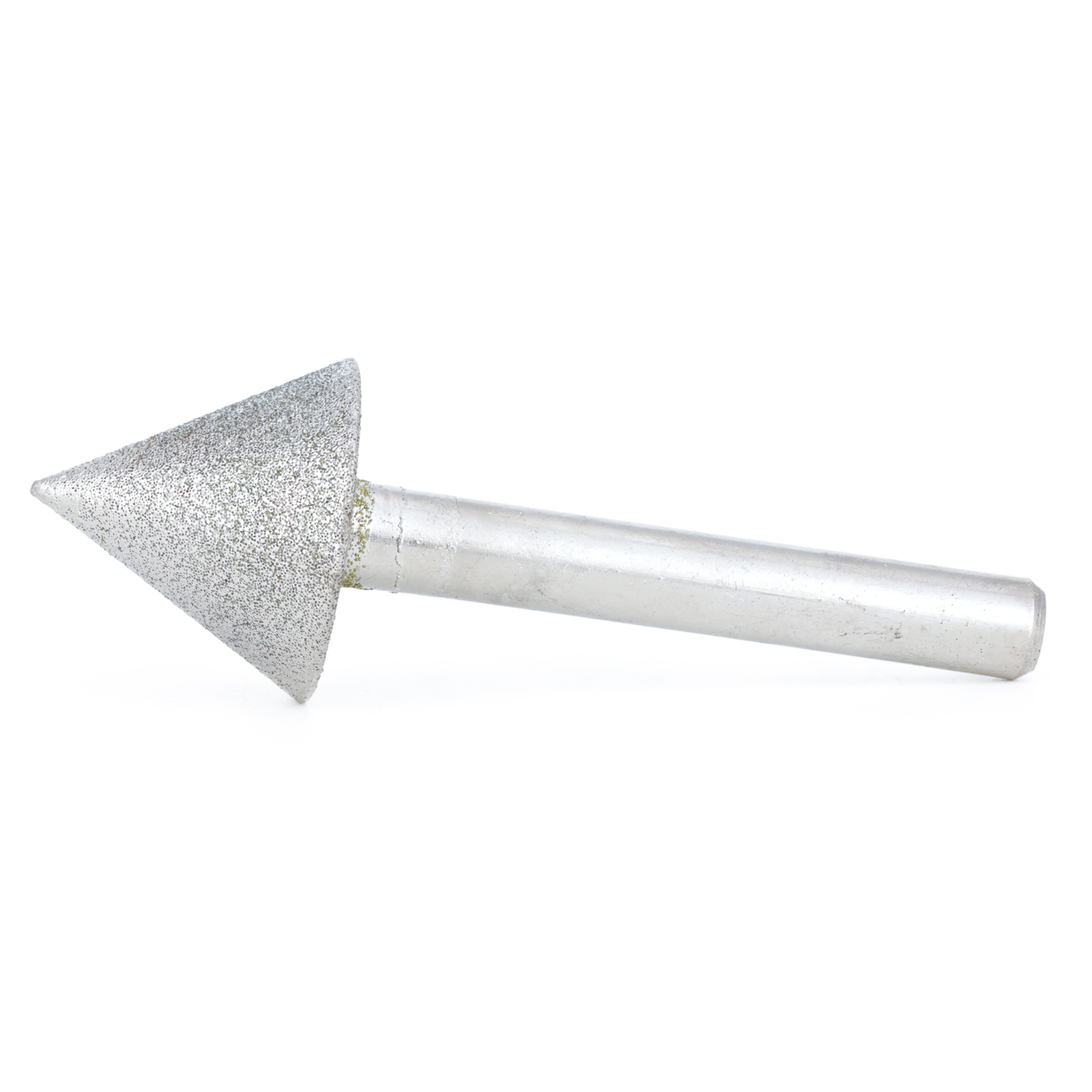60 Degrees Diamond Tapered Grinding Head Rotary Burrs CNC Router Bits Grit 150