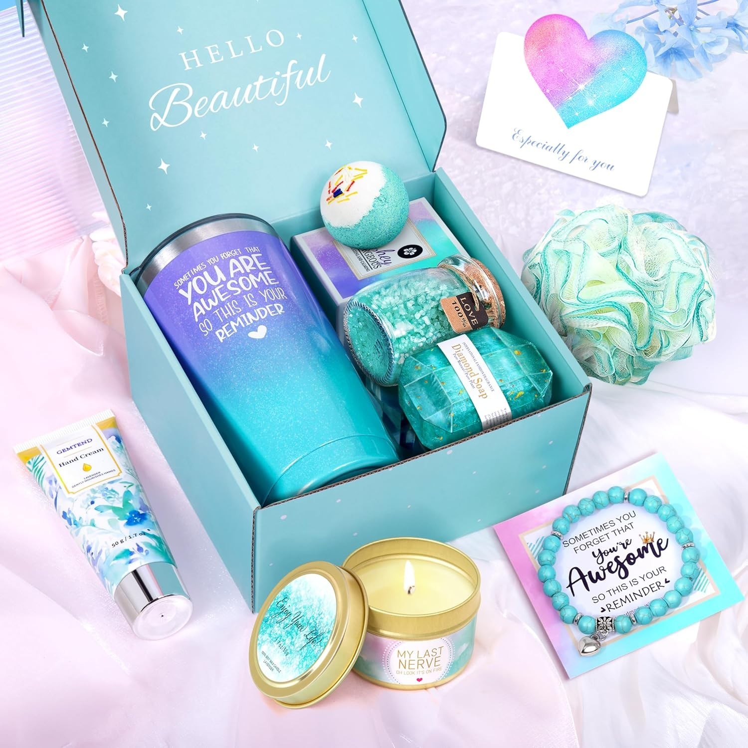 Luxury Self-Care Gift Set for Her – Spa Essentials & Thoughtful Surprises