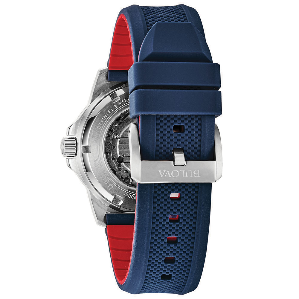Bulova Series A 98A225 Men’s Marine Star Automatic Stainless Steel Watch 44 mm