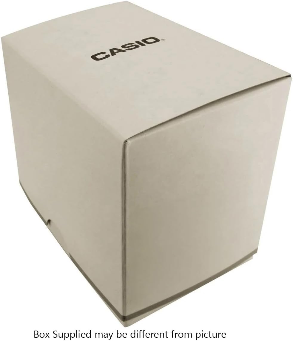 Casio Collection Mens Digital Watch with Black Dial and Silver Strap A168WA-1YES