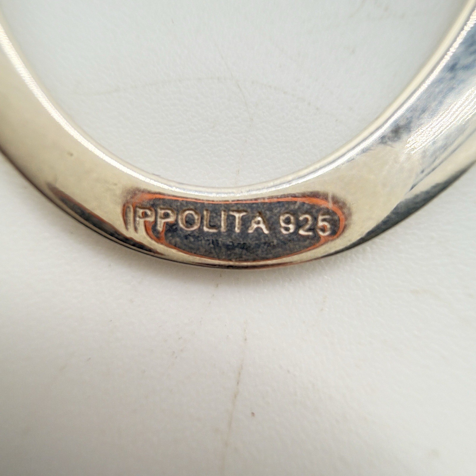 IPPOLITA 925 Sterling Silver Classico Open Oval Drop Dangle Wire Earrings AAM85