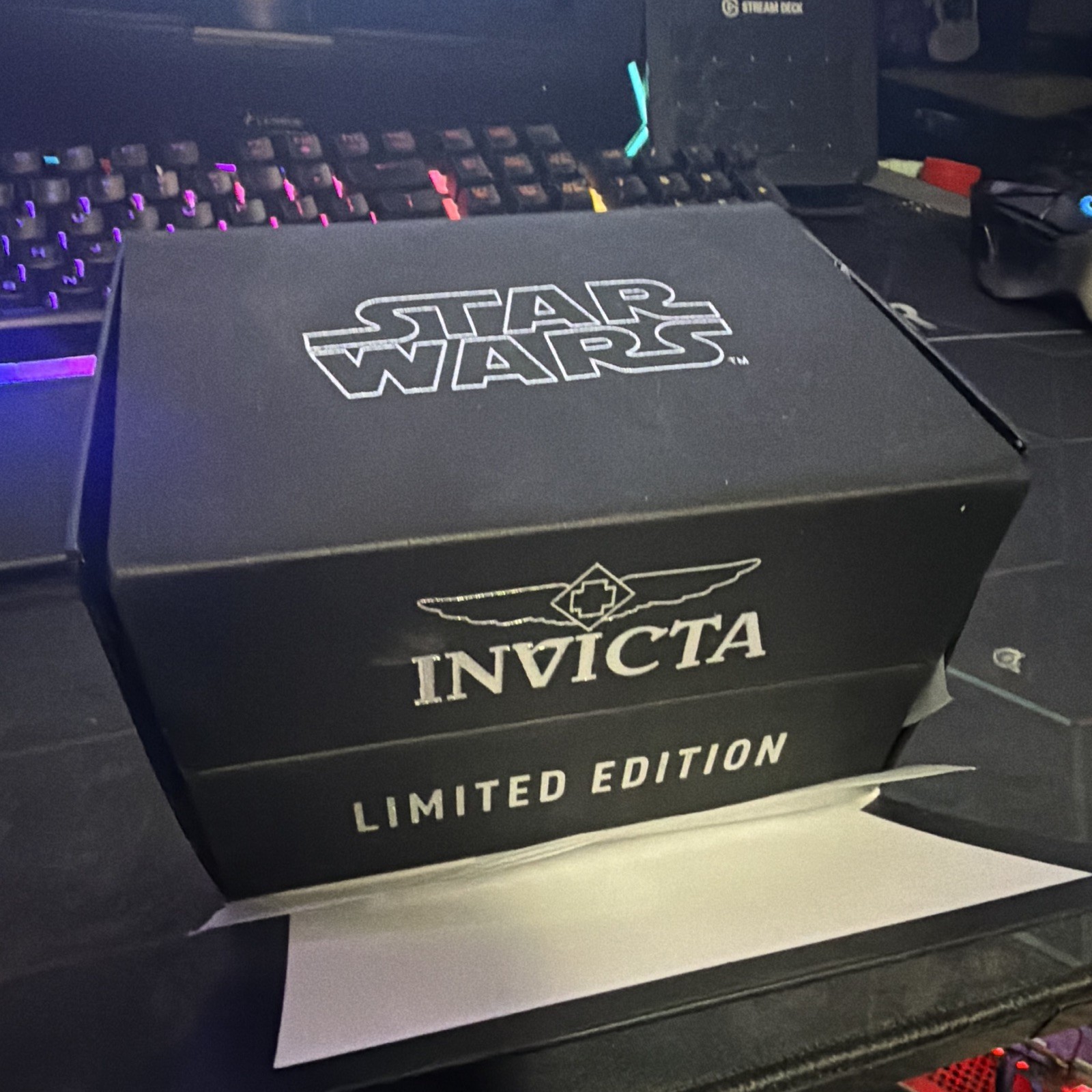 Invicta Star Wars Stormtrooper Automatic Watch White Silicone Strap 100m