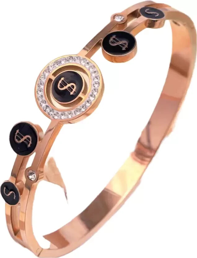 Stianless Steel Copper Rose Gold Kada Braclet For Women & Girls Gift For Her 10g