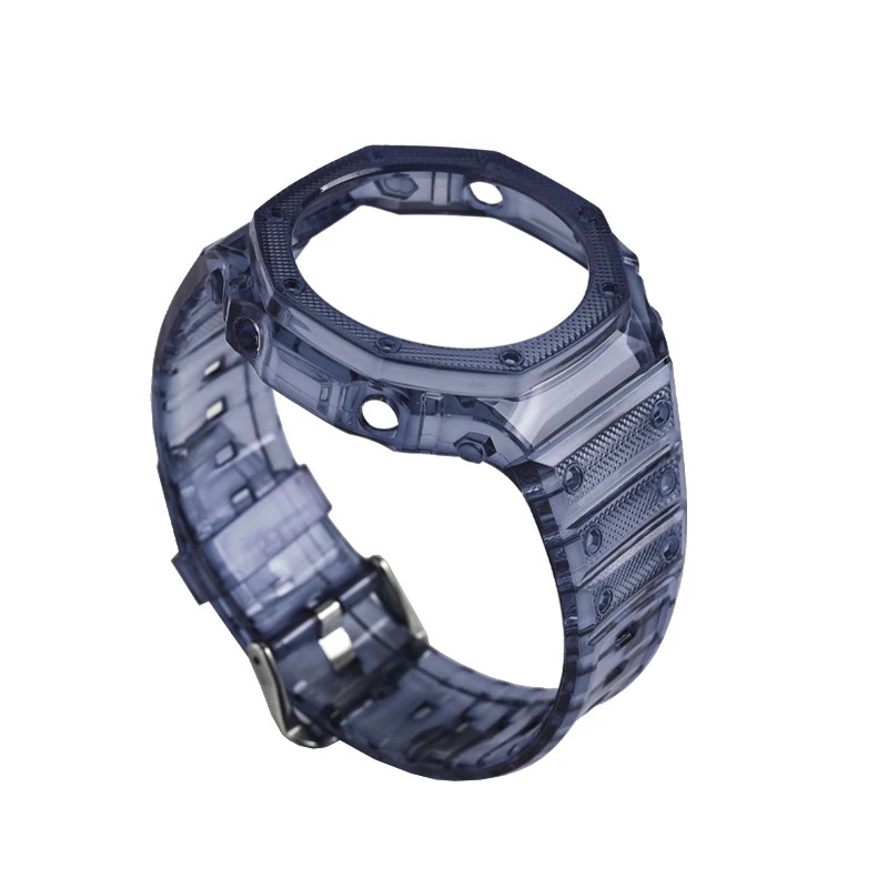 For Casioak GA2100/GA2110 Silicone Mod Kit Watch Bezel Band Replacement Set