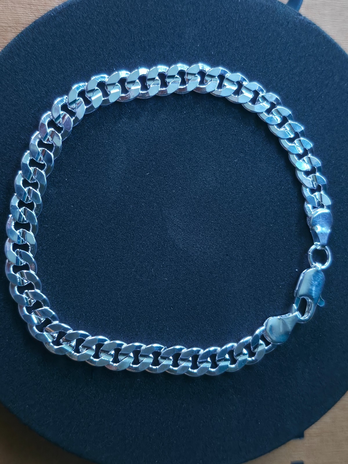 925 Silver Bracelet 20cm 8.5g Link Bracelet Jewellery