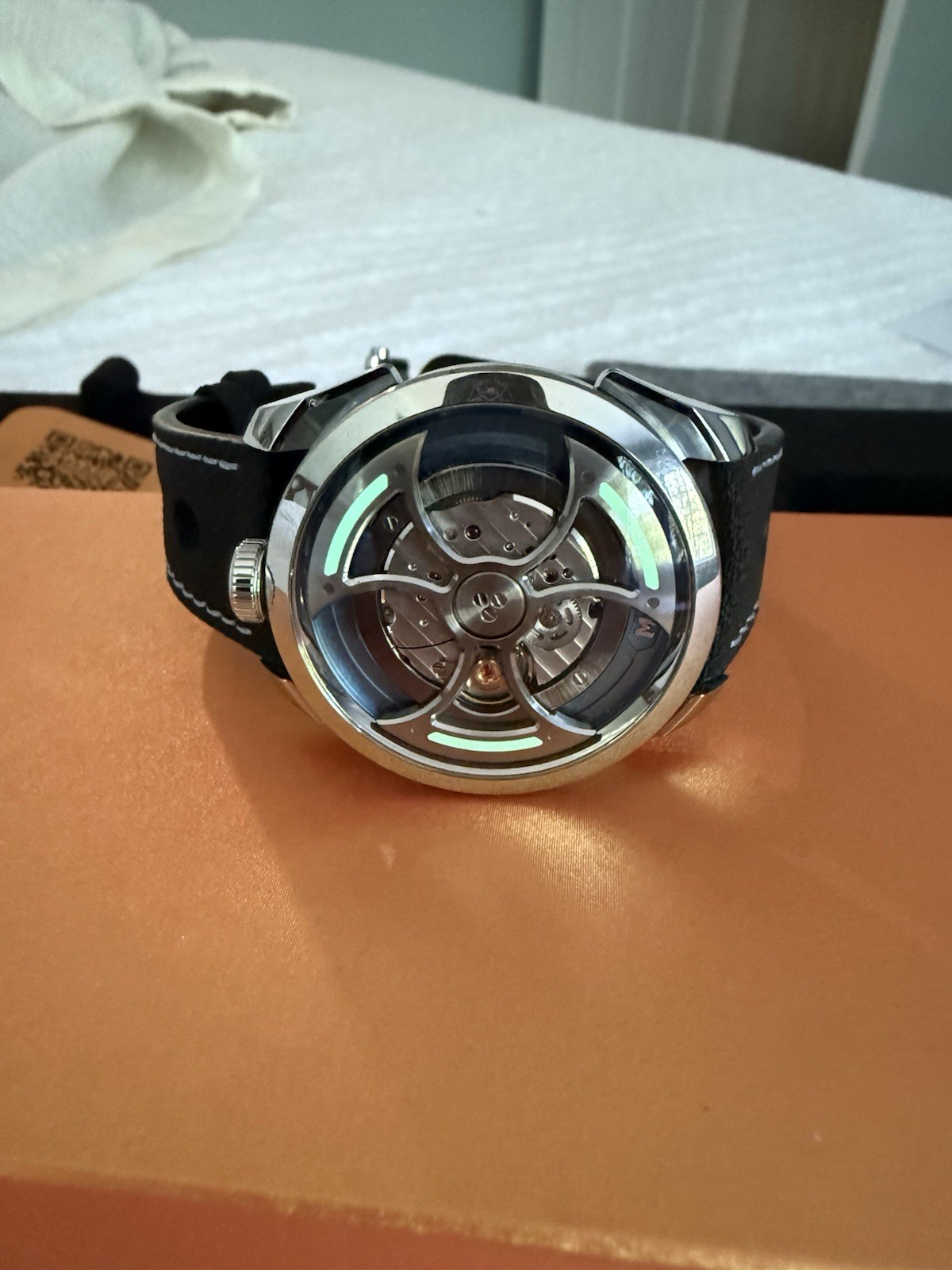 MB&F Mad Editions M.A.D.1s Ice Blue MBF Limited Edition with Box & Papers
