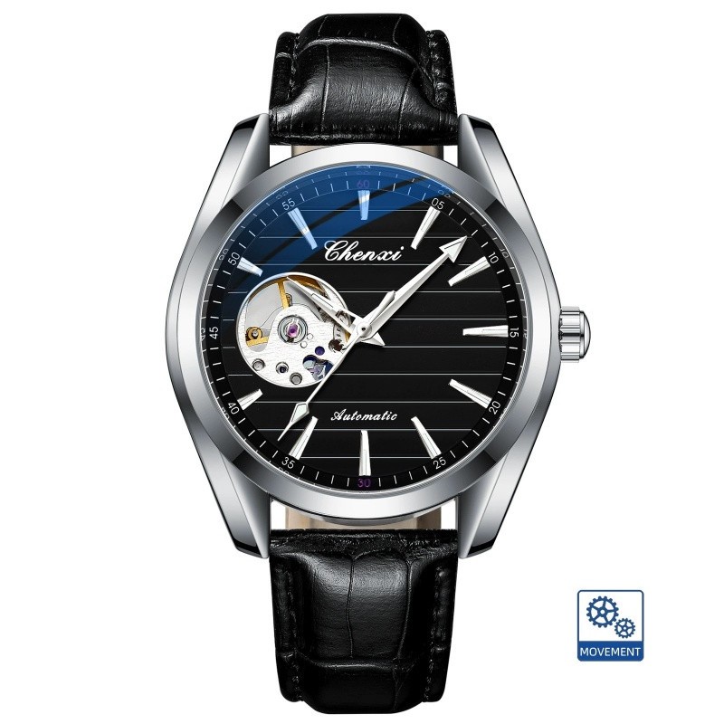 Men’s Automatic Mechanical Watch Classic Wristwatch business Self-winding Gift