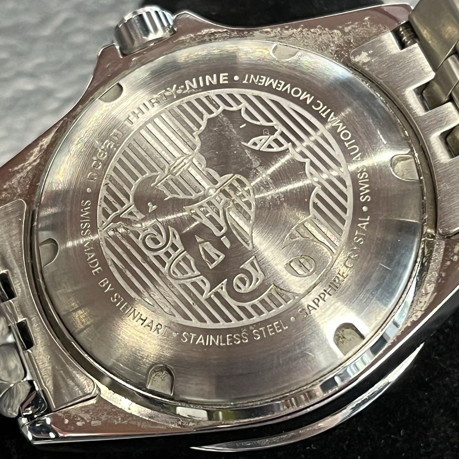Steinhart Ocean One 39 Black Swiss Automatic Diver Watch
