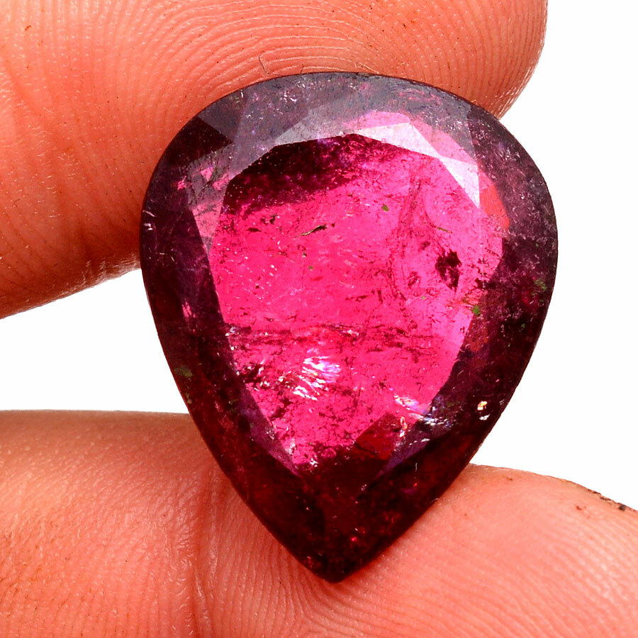 19.79 Cts Natural Pink Tourmaline Huge Size Untreated GTL Certified Gemstone