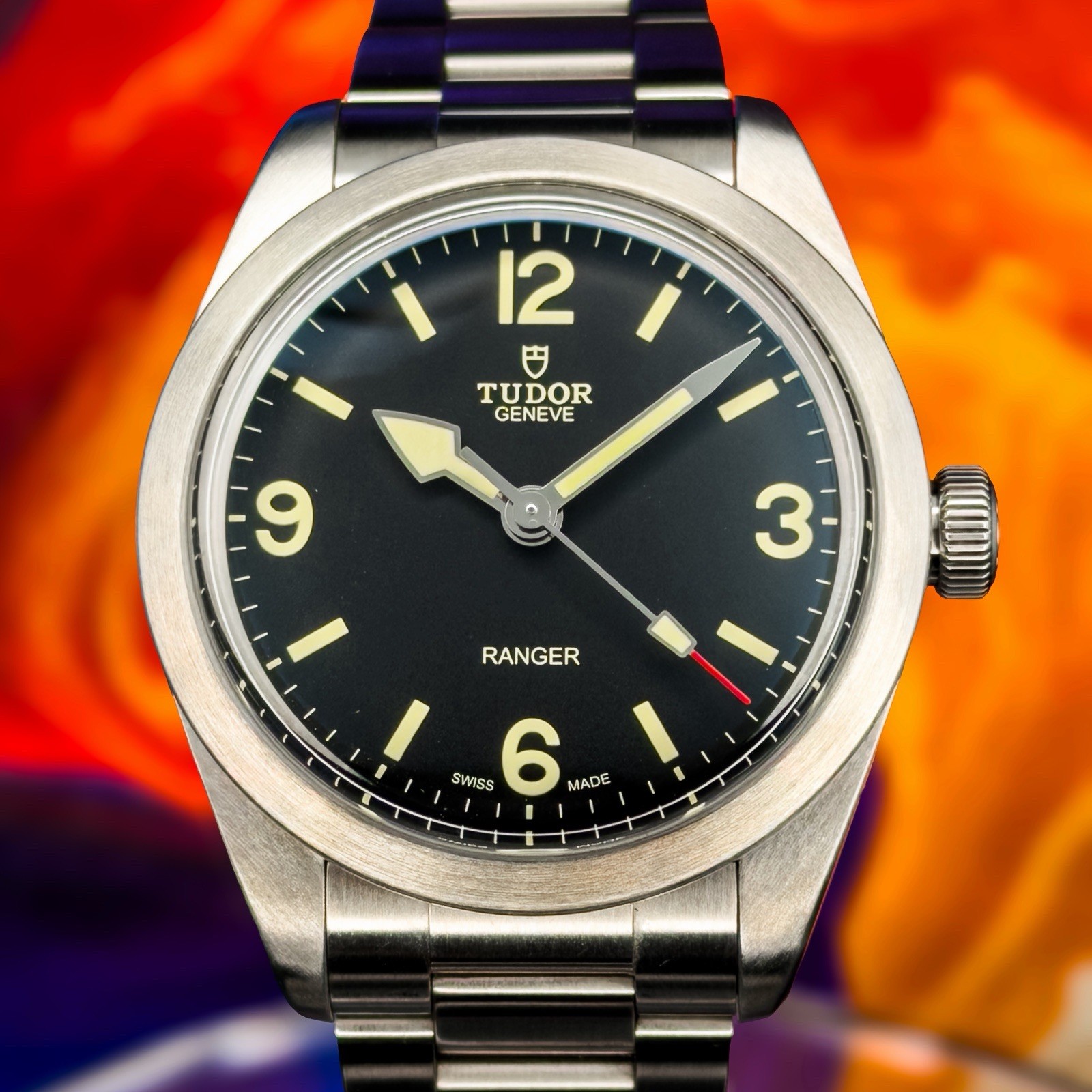 TUDOR Ranger M79950-0001 Full Set 39mm Very Good Condition